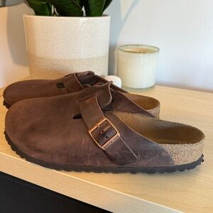 Men’s Birkenstock Boston Clog- Oiled Leather 43